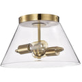 Nuvo Dover 2 Light Small Flush