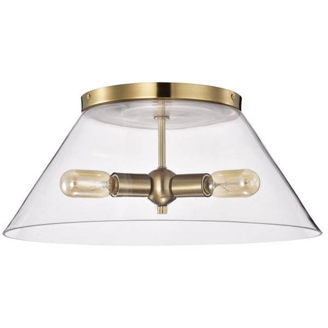 Nuvo Dover 3 Light Large Flush