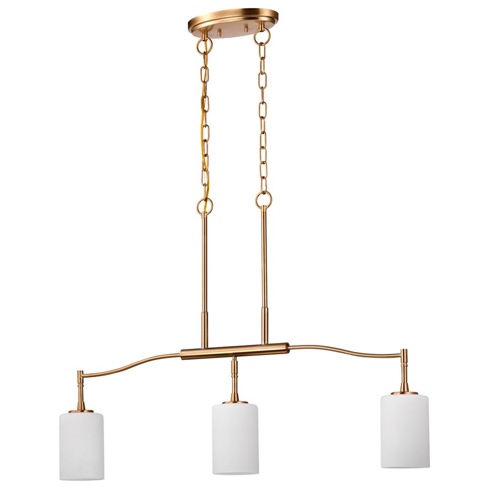 Nuvo Liam 3 Light Island Pendant