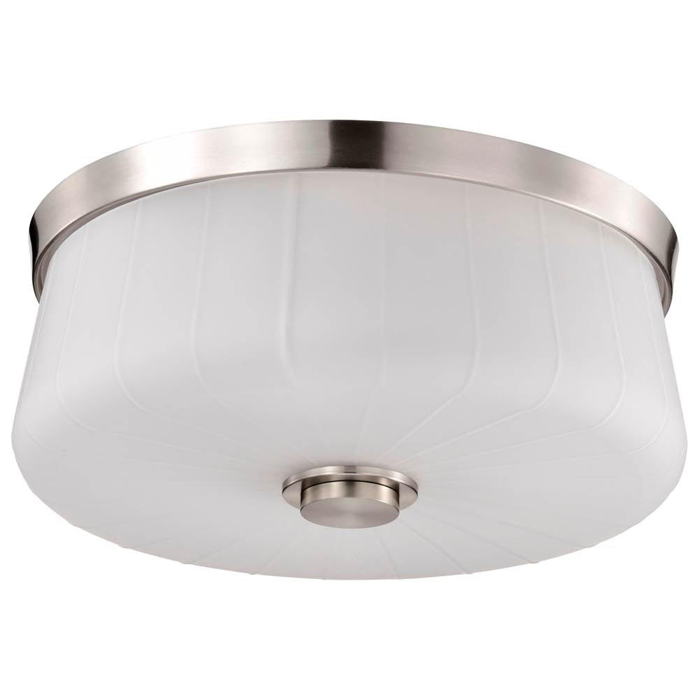 Nuvo Lune 3 Light Flush Mount
