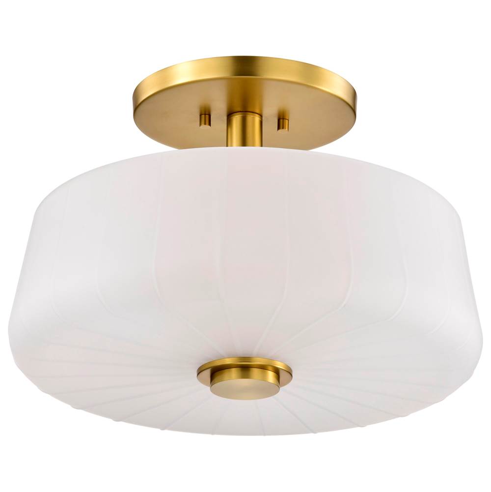 Nuvo Lune 3 Light Semi Flush