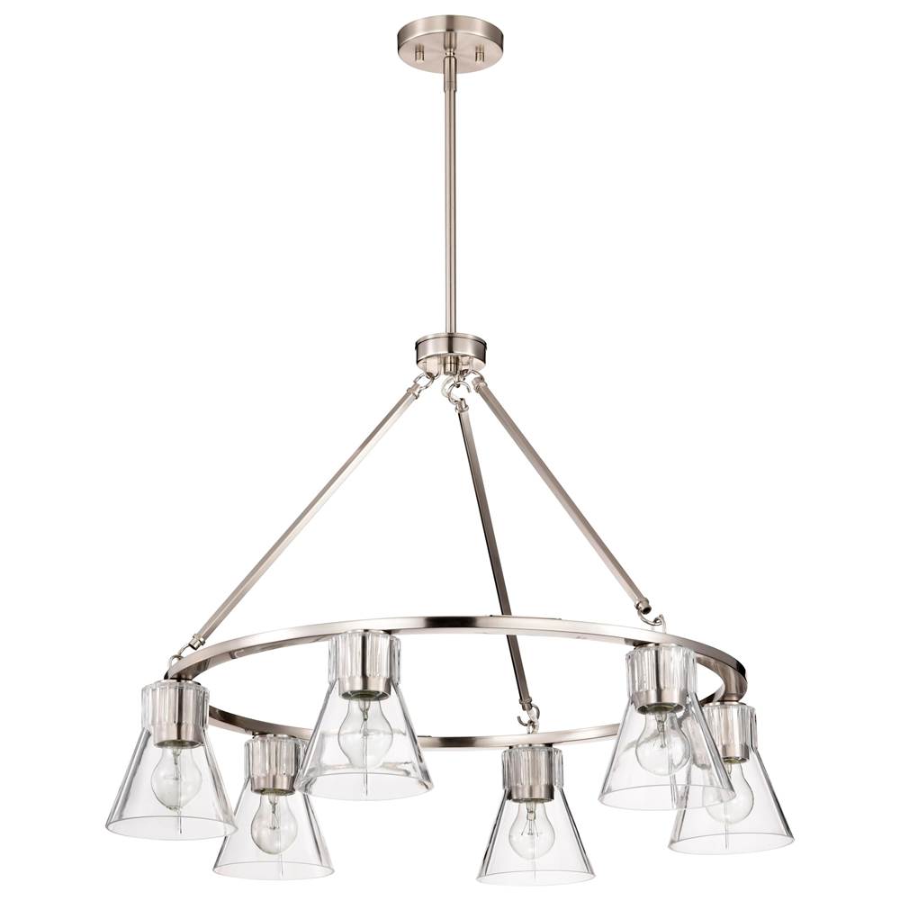 Nuvo Gianna 6 Light Chandelier