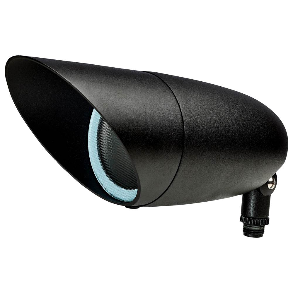Nuvo  Led Landscape Flood; 12 Watt; Matte Black Finish; 3000k; 120 Volt