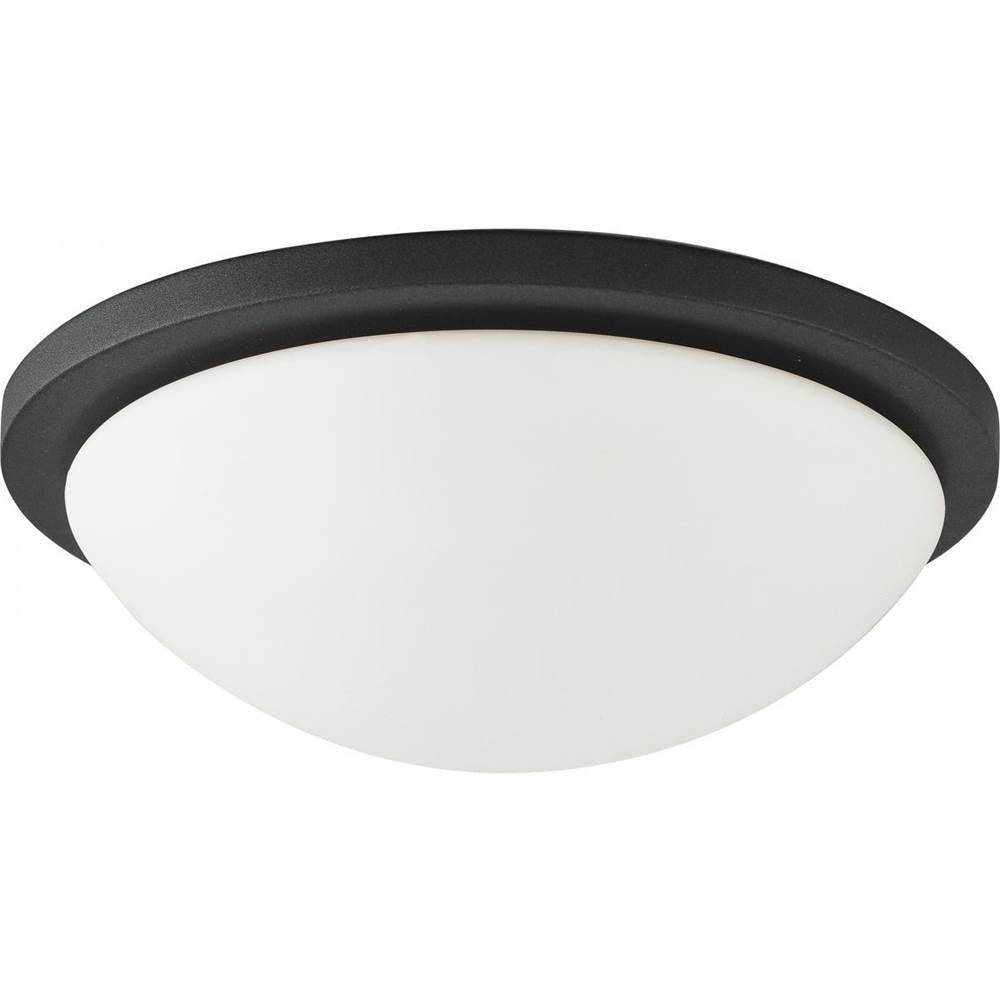 Nuvo Button Led Button Black 13'' Flush