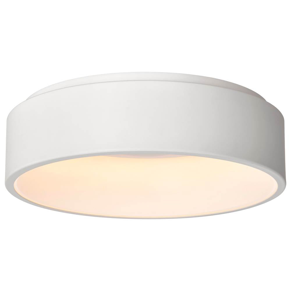 Nuvo Orbit - 20 Watt Led Flush Mount - White Finish