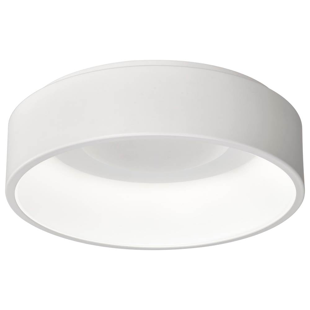 Nuvo 62-1451R1 White Orbit - 20 Watt Led Flush Mount - White Finish Image 4