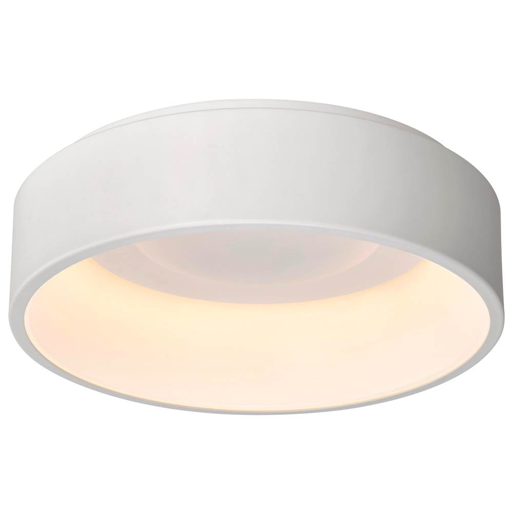 Nuvo 62-1451R1 White Orbit - 20 Watt Led Flush Mount - White Finish Image 2