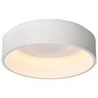Nuvo 62-1451R1 White Orbit - 20 Watt Led Flush Mount - White Finish Image 2