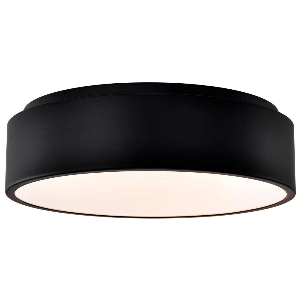 Nuvo 62-1452R1 Black Orbit - 20 Watt Led Flush Mount - Black Finish Image 9