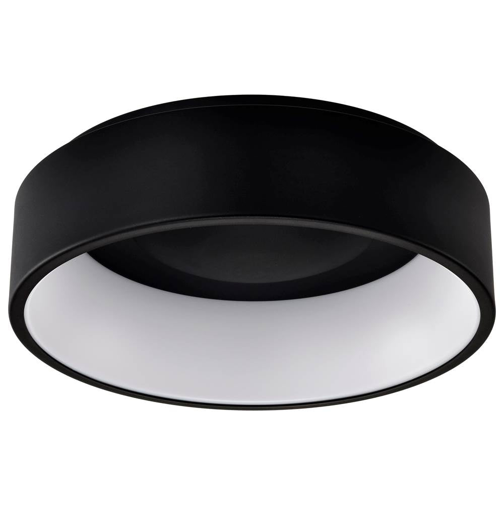 Nuvo 62-1452R1 Black Orbit - 20 Watt Led Flush Mount - Black Finish Image 7