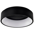 Nuvo 62-1452R1 Black Orbit - 20 Watt Led Flush Mount - Black Finish Image 7