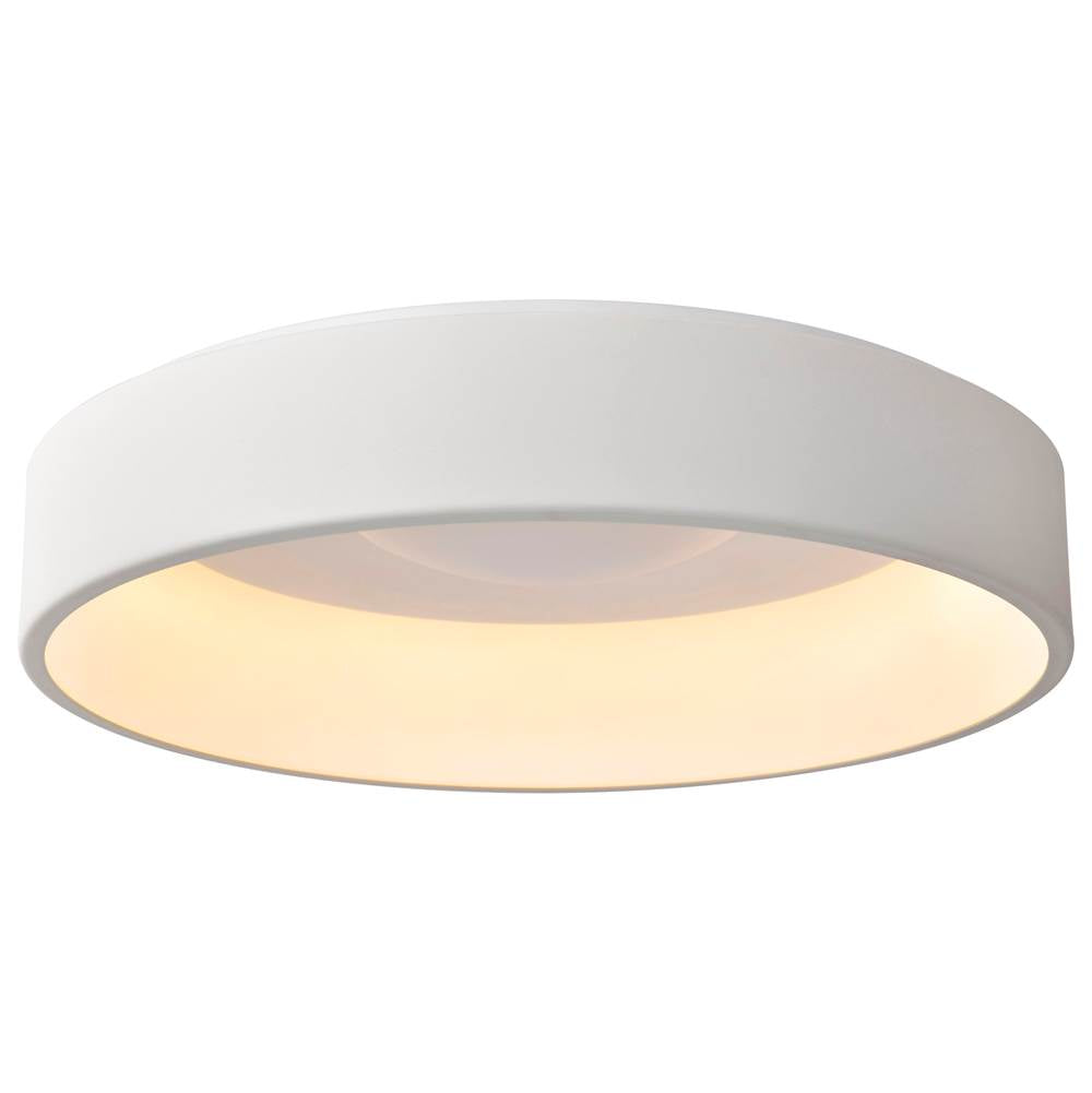 Nuvo Orbit - 30 Watt Led Flush Mount - White Finish