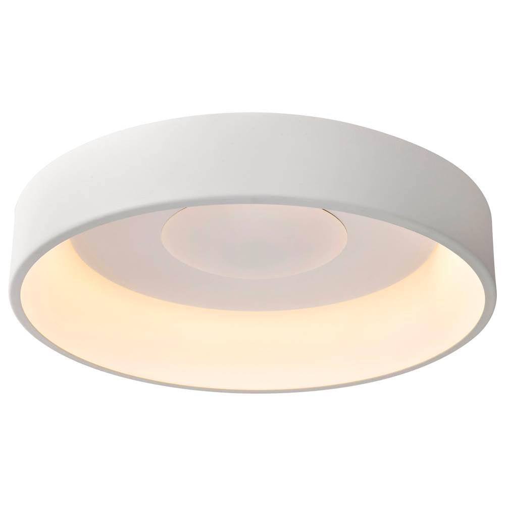 Nuvo 62-1453R1 White Orbit - 30 Watt Led Flush Mount - White Finish Image 8