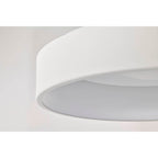 Nuvo 62-1453R1 White Orbit - 30 Watt Led Flush Mount - White Finish Image 2