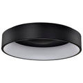 Nuvo 62-1454R1 Black Orbit - 30 Watt Led Flush Mount - Black Finish Image 1
