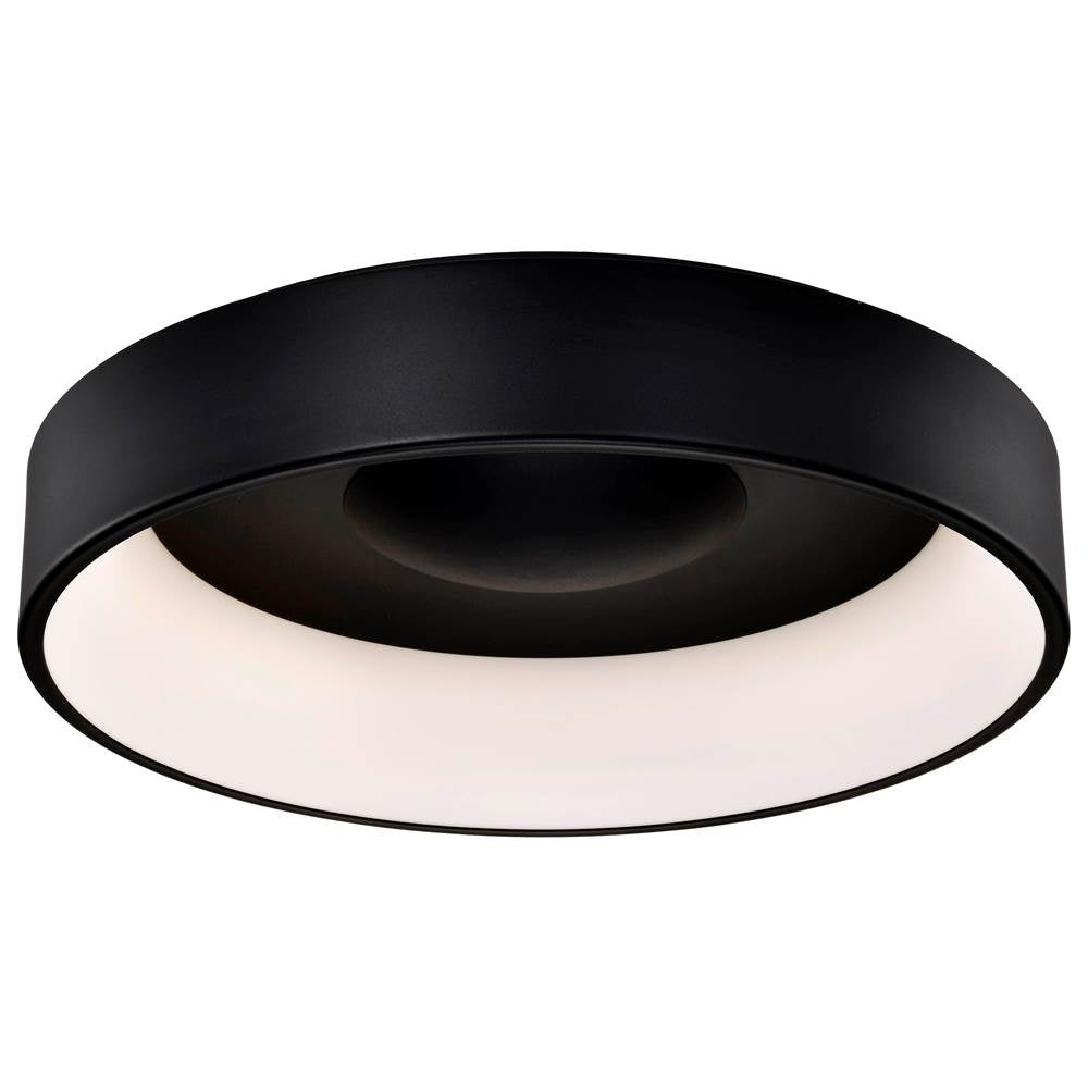 Nuvo 62-1454R1 Black Orbit - 30 Watt Led Flush Mount - Black Finish Image 7