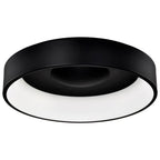 Nuvo 62-1454R1 Black Orbit - 30 Watt Led Flush Mount - Black Finish Image 6