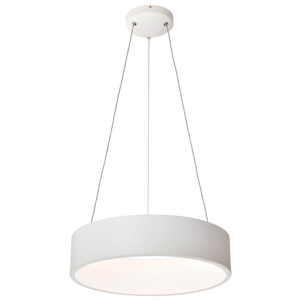 Nuvo 62-1455R1 White Orbit - 20 Watt Led Pendant - White Finish Image 7