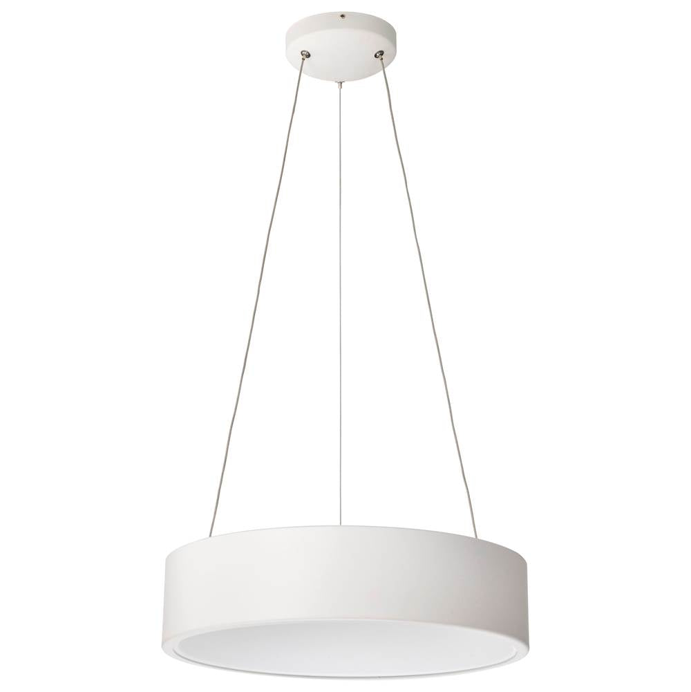 Nuvo 62-1455R1 White Orbit - 20 Watt Led Pendant - White Finish Image 4