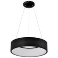 Nuvo 62-1456R1 Black Orbit - 20 Watt Led Pendant - Black Finish Image 1
