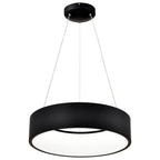 Nuvo Orbit - 20 Watt Led Pendant - Black Finish