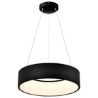 Nuvo 62-1456R1 Black Orbit - 20 Watt Led Pendant - Black Finish Image 9