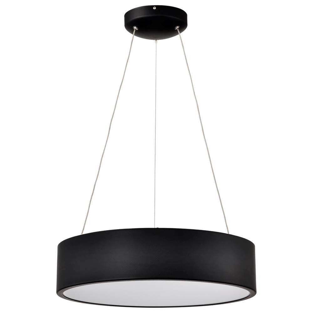Nuvo 62-1456R1 Black Orbit - 20 Watt Led Pendant - Black Finish Image 7