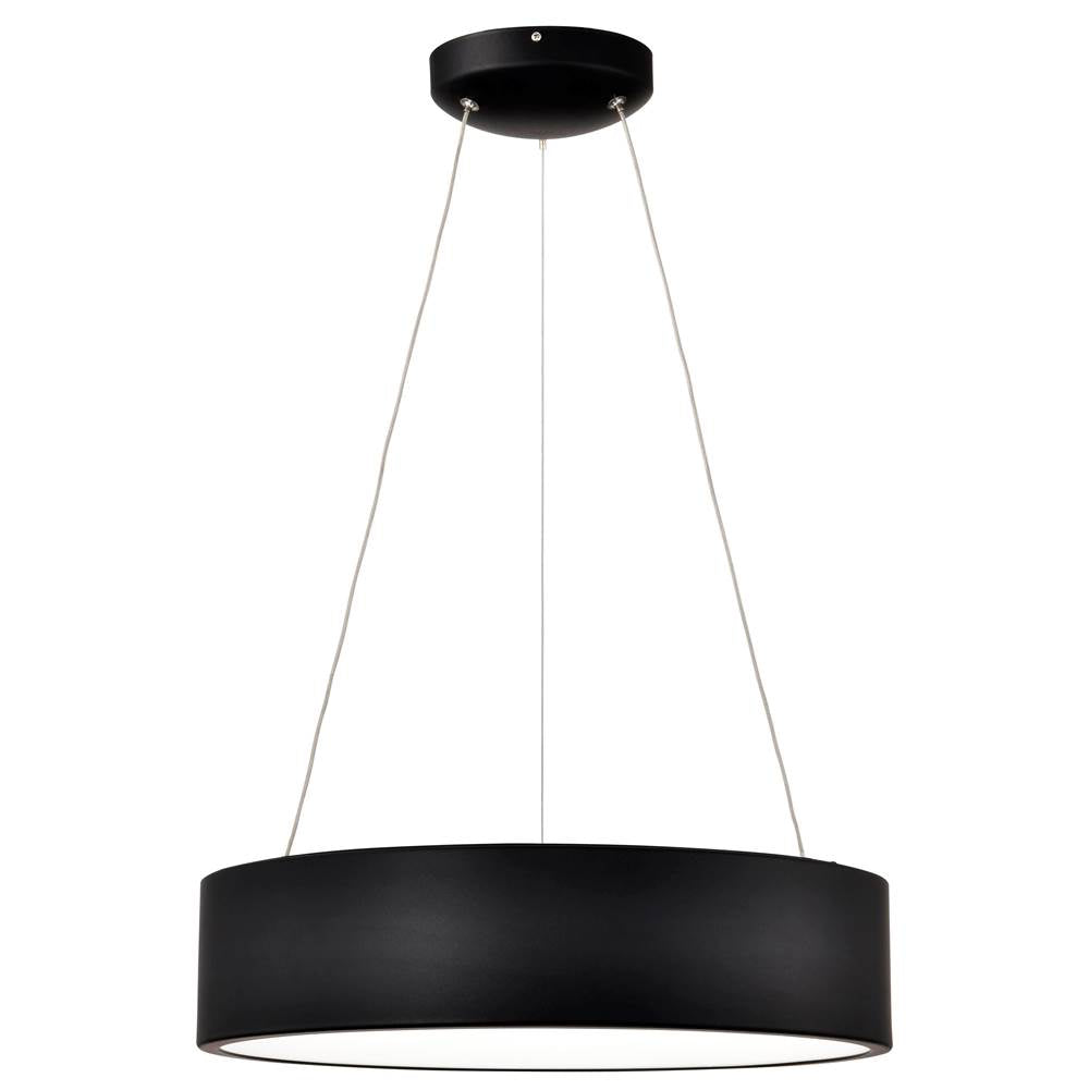 Nuvo 62-1456R1 Black Orbit - 20 Watt Led Pendant - Black Finish Image 6