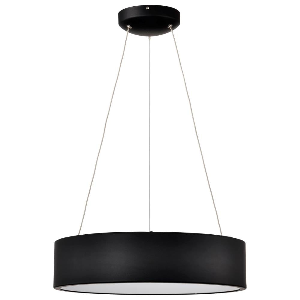 Nuvo 62-1456R1 Black Orbit - 20 Watt Led Pendant - Black Finish Image 5