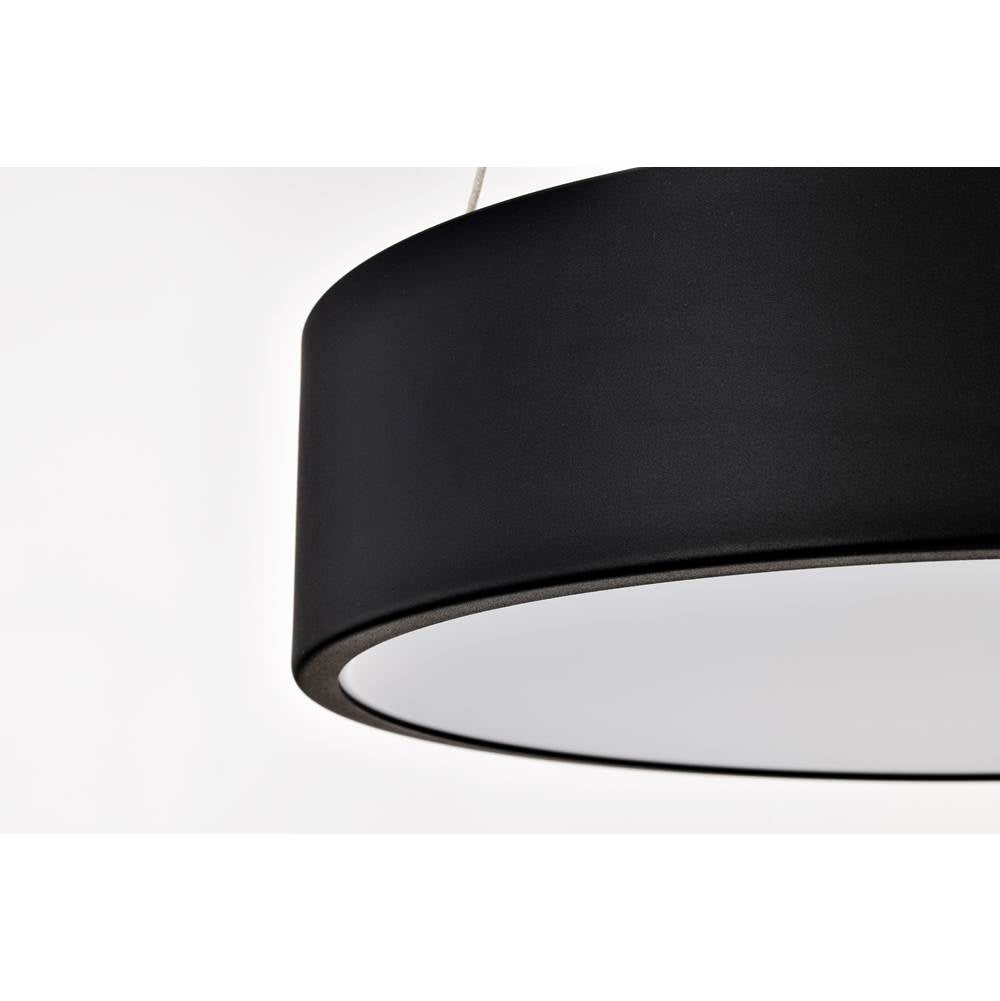 Nuvo 62-1456R1 Black Orbit - 20 Watt Led Pendant - Black Finish Image 4