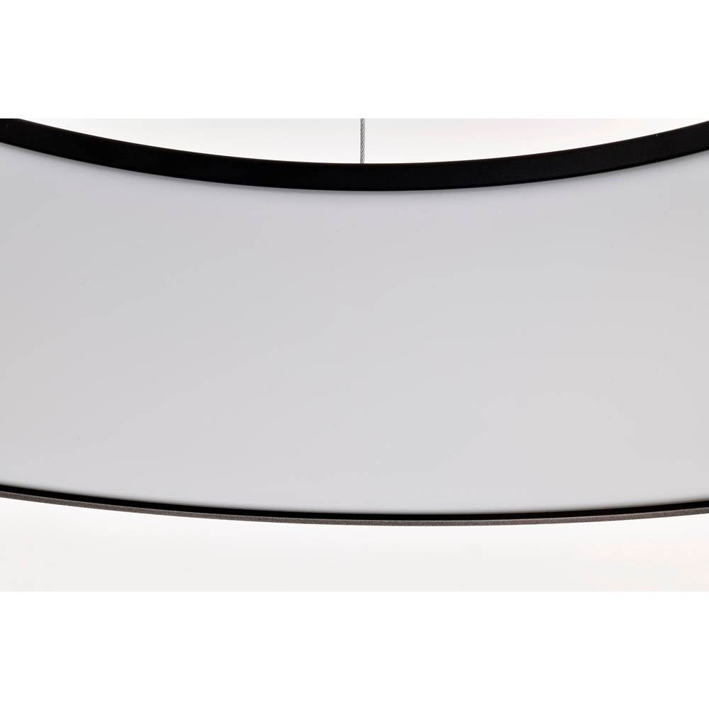 Nuvo 62-1456R1 Black Orbit - 20 Watt Led Pendant - Black Finish Image 3