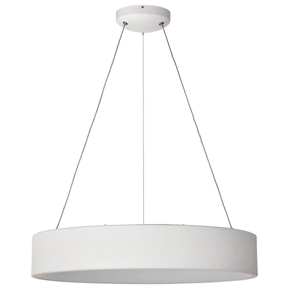 Nuvo 62-1457R1 White Orbit - 30 Watt Led Pendant - White Finish Image 9