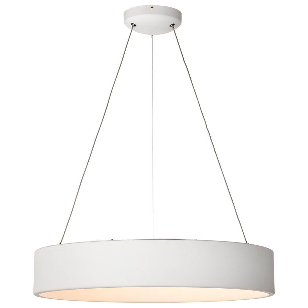 Nuvo 62-1457R1 White Orbit - 30 Watt Led Pendant - White Finish Image 8
