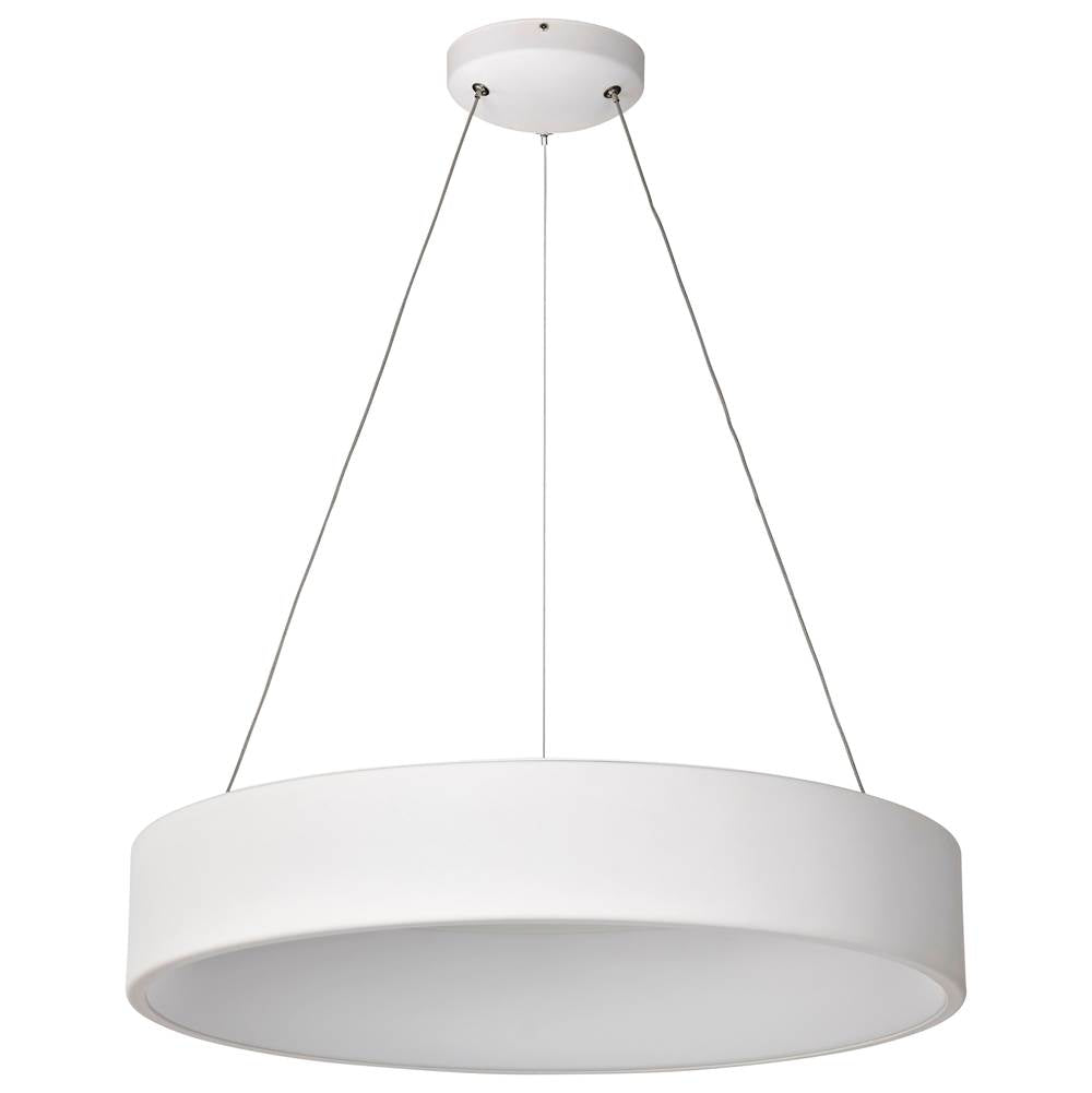 Nuvo 62-1457R1 White Orbit - 30 Watt Led Pendant - White Finish Image 7