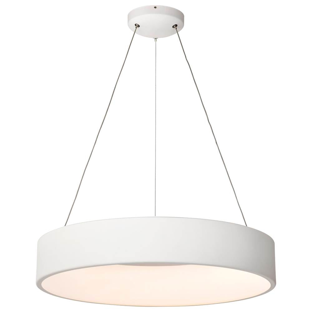 Nuvo 62-1457R1 White Orbit - 30 Watt Led Pendant - White Finish Image 5