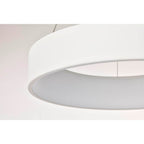 Nuvo 62-1457R1 White Orbit - 30 Watt Led Pendant - White Finish Image 2