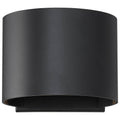 Nuvo 62-1464R1 Matte Black Lightgate Led Round Sconce Image 1