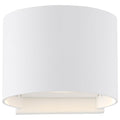 Nuvo 62-1465R1 Matte White Lightgate Led Round Sconce Image 1