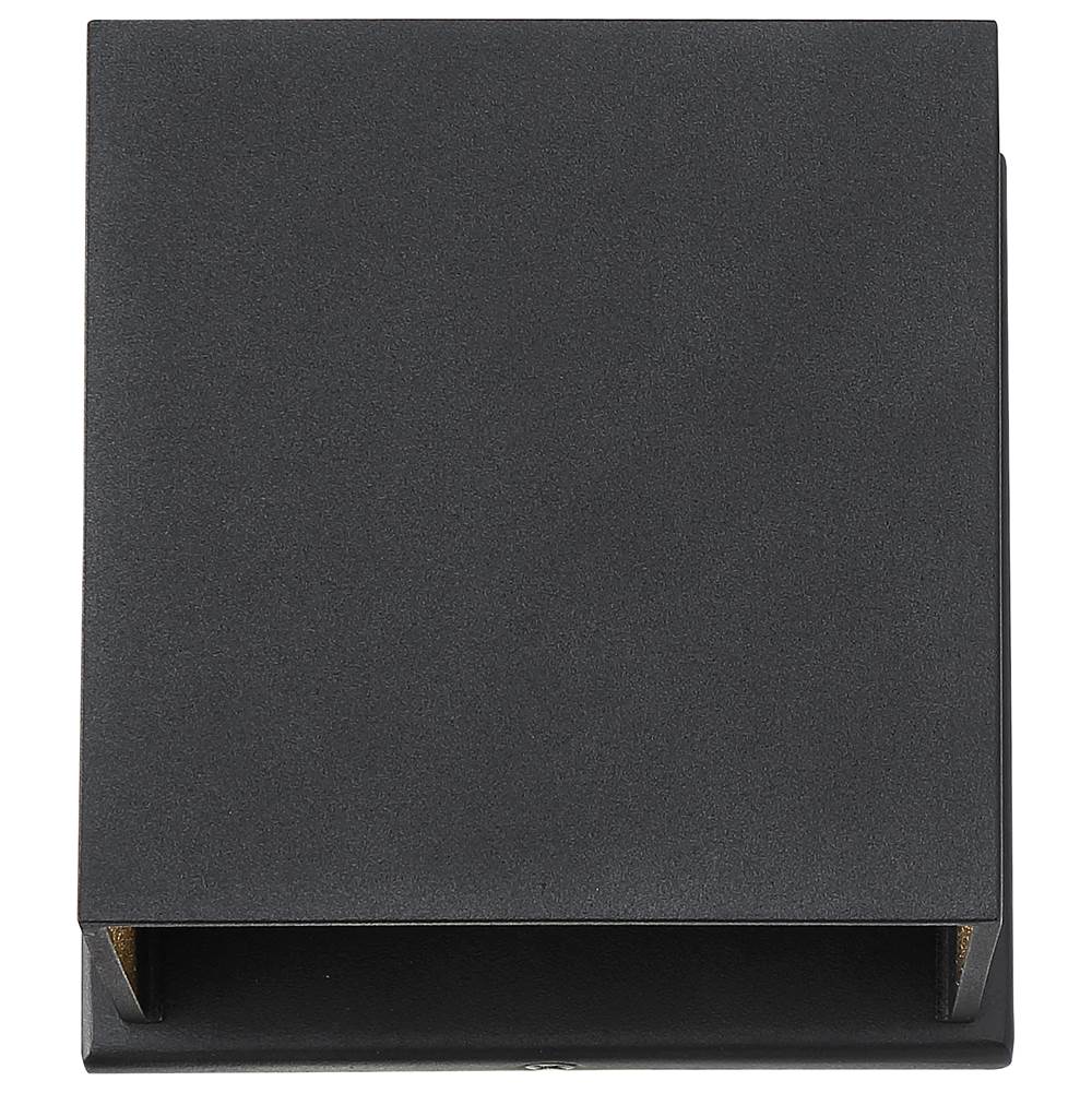 Nuvo 62-1466R1 Matte Black Lightgate Led Square Sconce Image 1