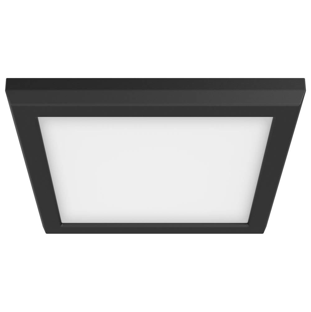 Nuvo  11w Led 7'' Sq Black