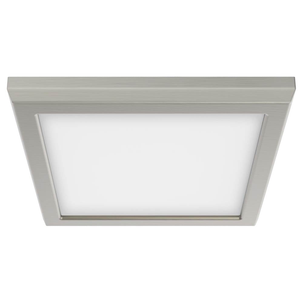 Nuvo  11w Led 7'' Sq Br. Nickel