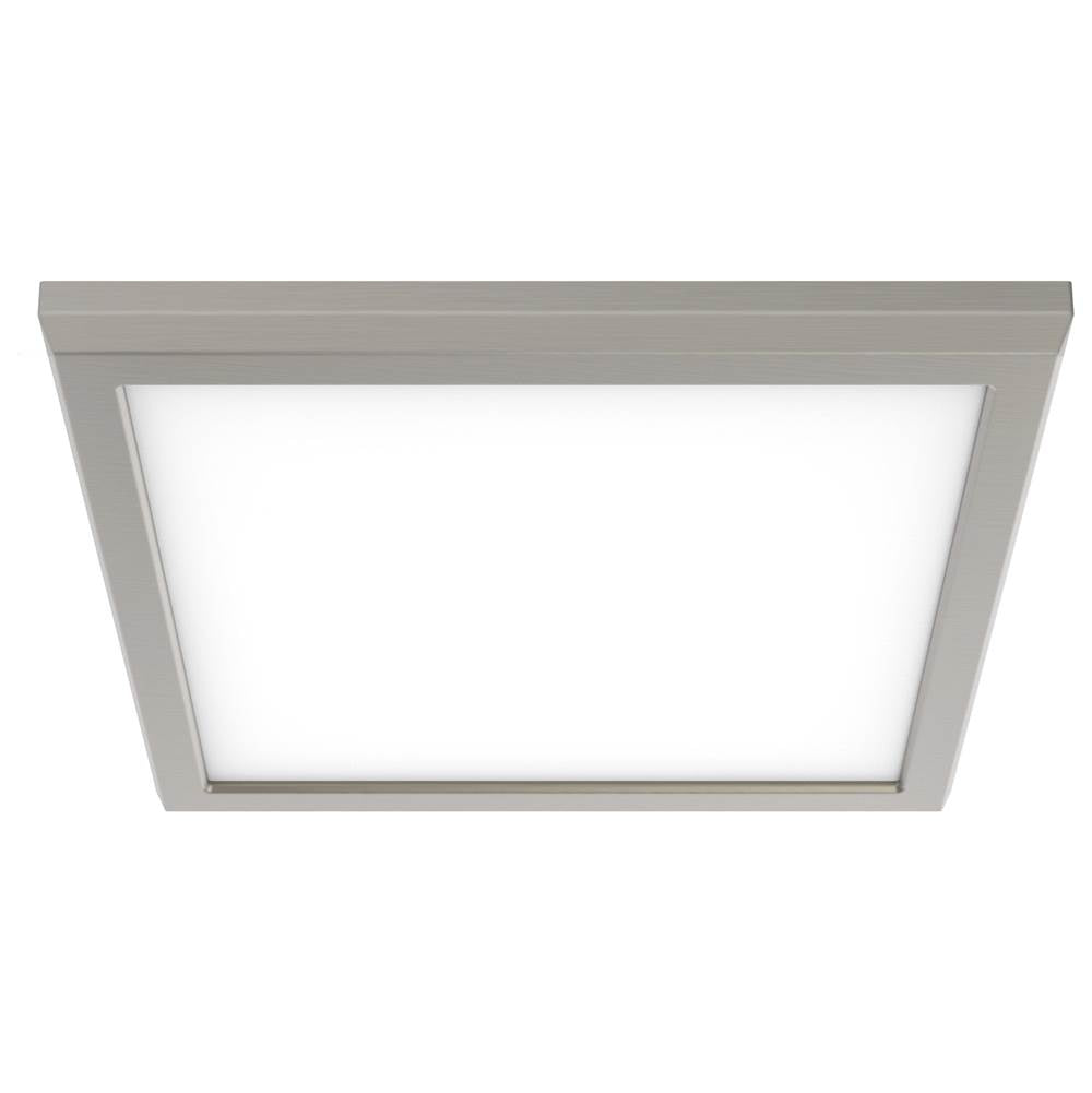 Nuvo  13w Led 9'' Sq Br. Nickel