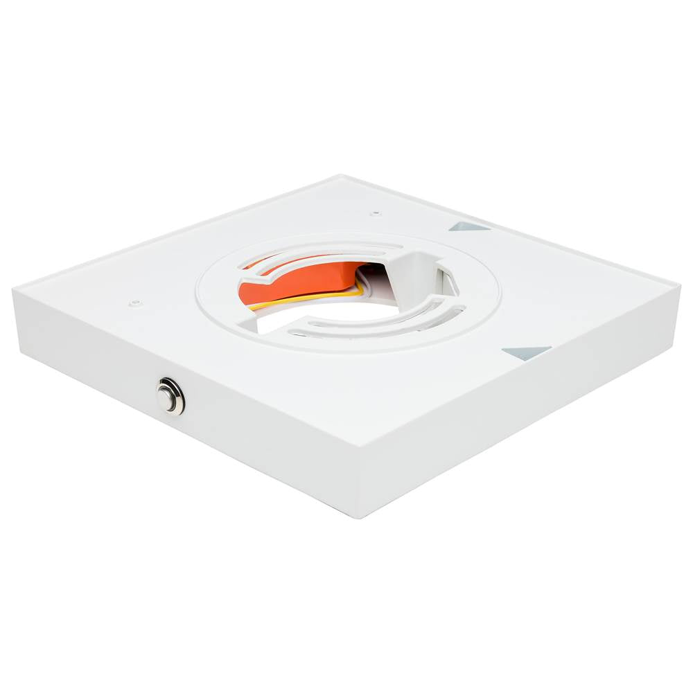 Nuvo  7'' Sq Blink Pro Em Batt Backup