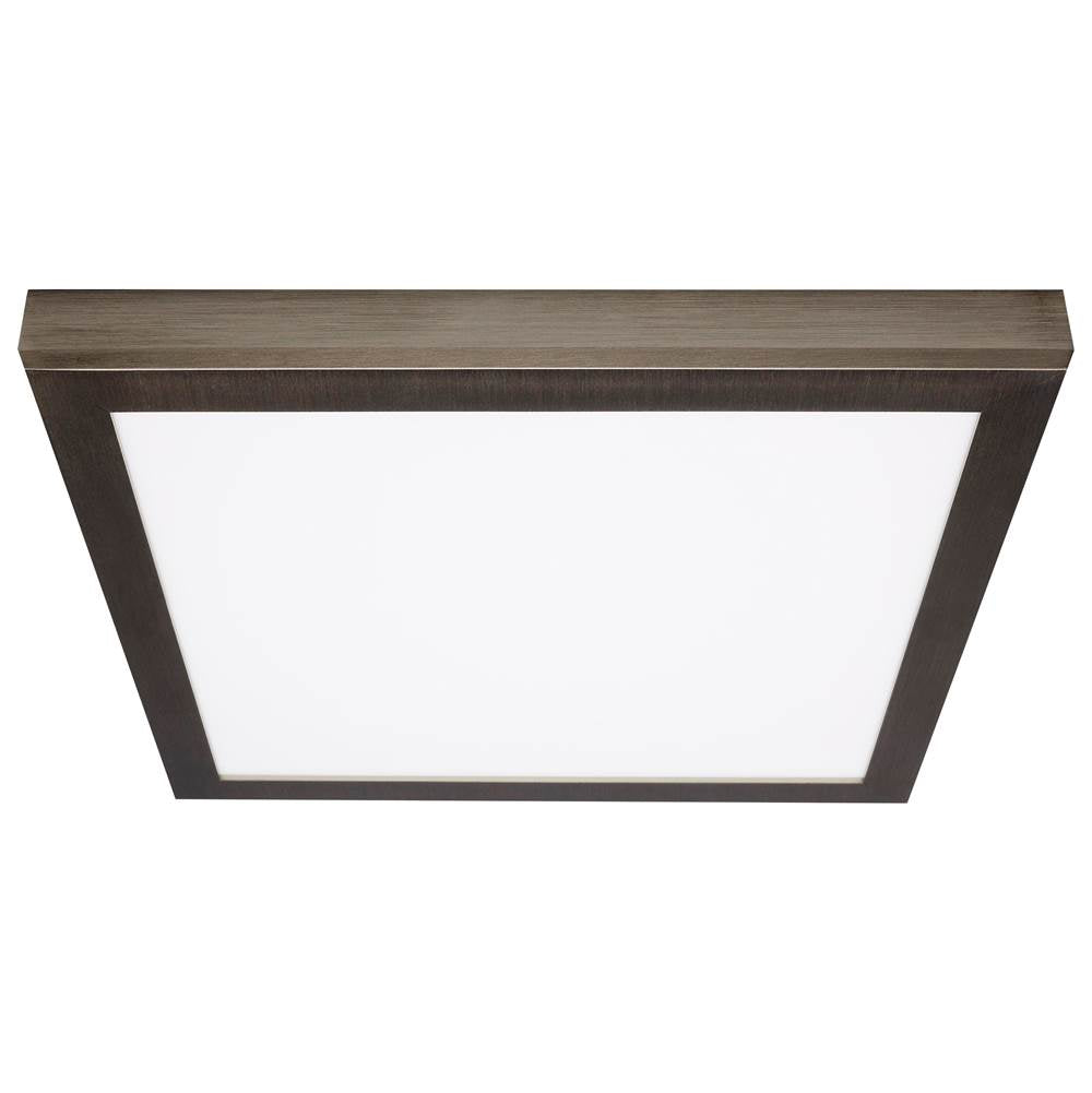 Nuvo  Blink Pro Plus; 19.5 Watt; 12 Inch; Cct Selectable; Brushed Nickel Finish; 120-277 Volt; Square
