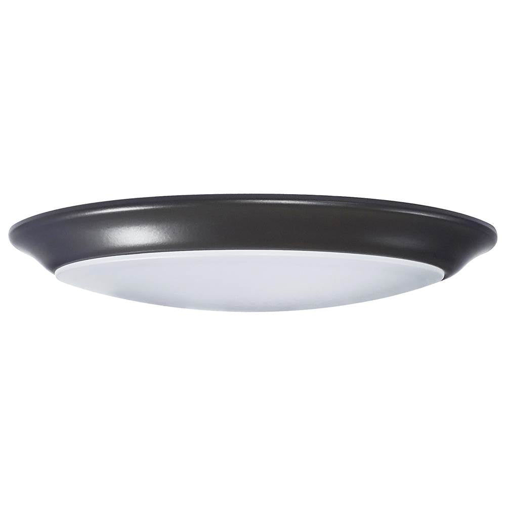 Nuvo  7 Inch; Led Disk Light; 5-cct Selectable 27k/3k/35k/4k/5k; Bronze Finish