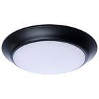 Nuvo 62-1804R1 Black 7'' Led Disk Light Black Finish Image 1