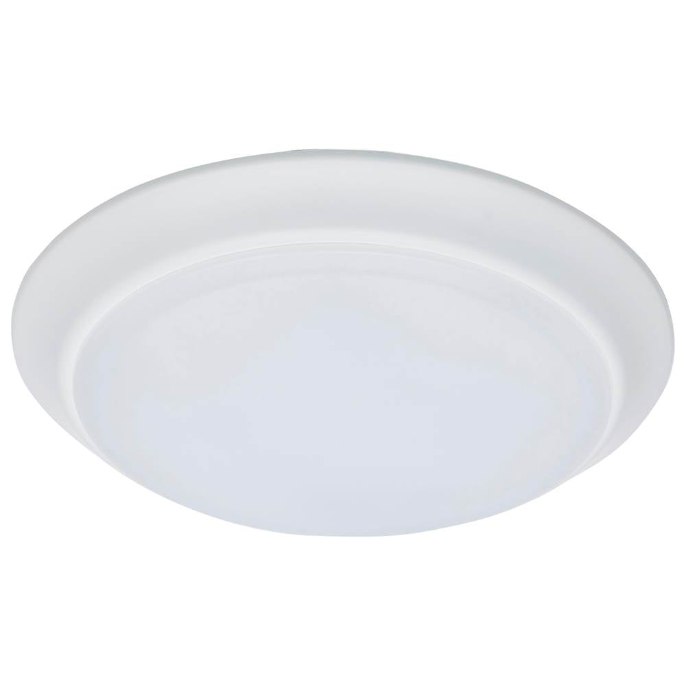 Nuvo  10 Inch; Led Disk Light; 5-cct Selectable 27k/3k/35k/4k/5k; White Finish