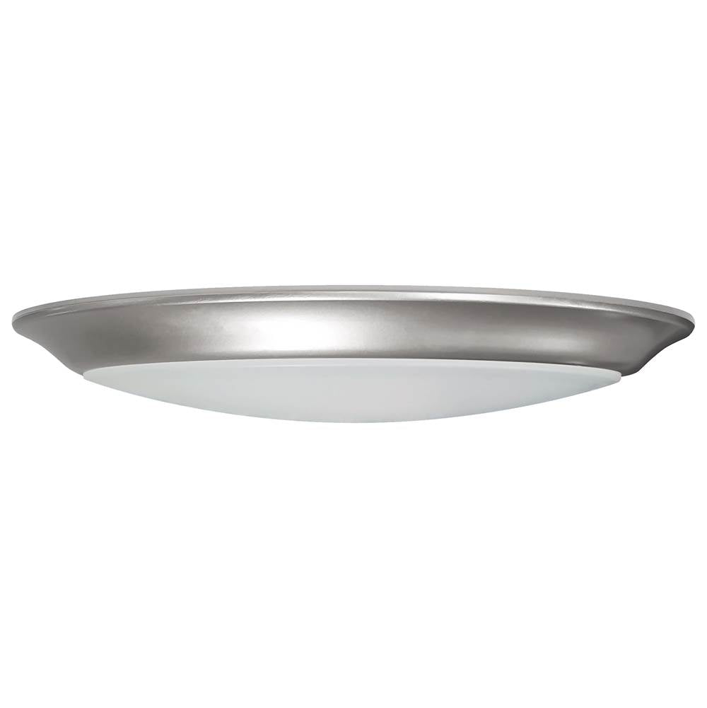 Nuvo  10 Inch; Led Disk Light; 5-cct Selectable 27k/3k/35k/4k/5k; Brushed Nickel Finish