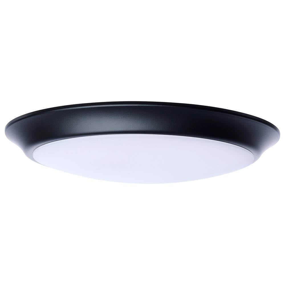 Nuvo 62-1814R1 Black 10'' Led Disk Light Black Fin Image 9