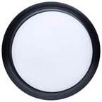 Nuvo 62-1814R1 Black 10'' Led Disk Light Black Fin Image 8